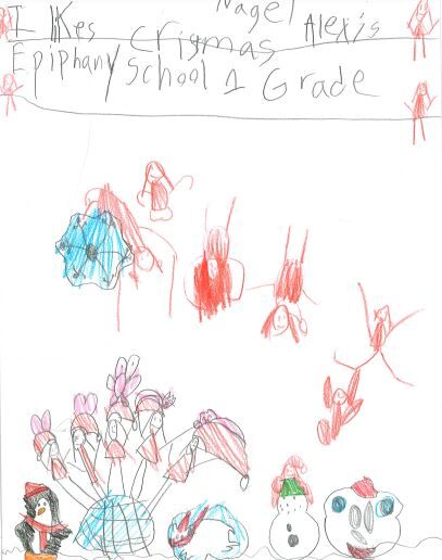 Alexis Nagel, grade 1, Epiphany